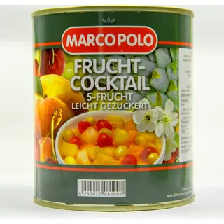 Food-United 5-Frucht-Cocktail leicht gezuckert 1 Dose Füllmenge 820g ATG 500g