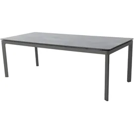 Royal Garden Alutapo Tisch HPL 220 x 95 x 0 cm Iron Grey