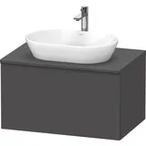 Duravit Waschtischunterschrank 1 Auszug 80 x 45,9 x 55 cm Grau