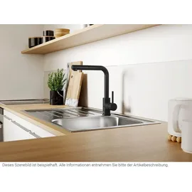 Blanco Mila-S schwarz matt 526660