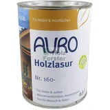 AURO Holzlasur Aqua Nr. 160-84 Braun, 2,50 Liter