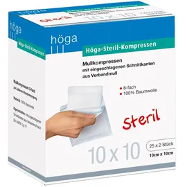 höga-pharm gmbh Höga-Kompressen 10 x 10 cm