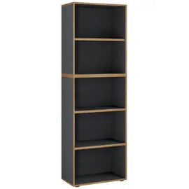 VCM Salia Aktenregal 60 x 33 x 183 cm anthrazit
