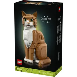 LEGO Ideas Orangefarbene Katze 21376