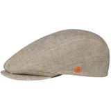Mayser Delian Schirmmütze Flatcap UV-Schutz Made in EU Herren Frühling Sommer beige 58 cm - 58
