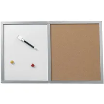 Herlitz Magnettafel, Whiteboard 10685394 (B x H) 600mm x 400mm Silber,