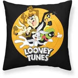 BL BELUM Funda de cojín Looney Tunes Looney Tunes Basic A Multicolor 45 x 45 cm, weicher Kissenbezug, Verschiedene Größen, Mehrfarbig Kissenhülle