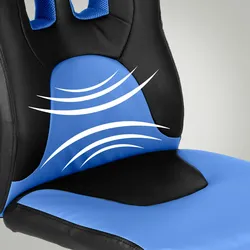 CLP Kinder Gaming Bürostuhl Fun schwarz/blau