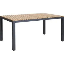 Cinas Gartentisch Mood Extreme Teakfarben/Anthrazit rostfrei