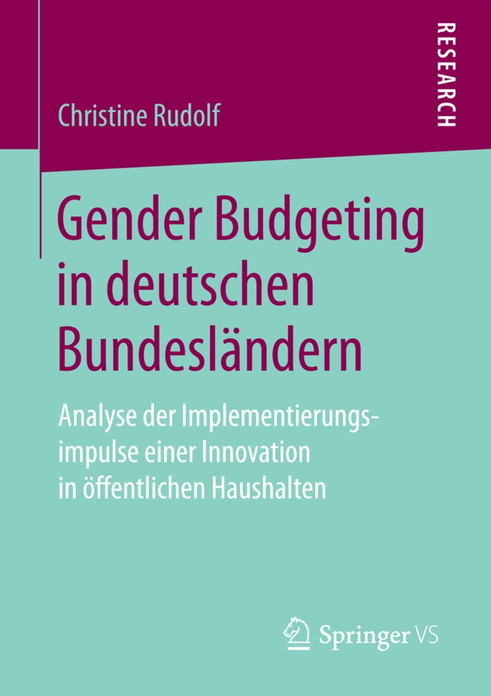 Gender Budgeting In Deutschen Bundesländern - Christine Rudolf  Kartoniert (TB)