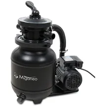 Miganeo Sandfilteranlage Dynamic 6500 Speed Clean schwarz | 4,5 m3/h Leistung