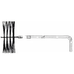 Buderus Reinigungsgeräte-Set bestehend aus Bürste mit Bürstenstange LxBxH 101x101x101mm 83570190