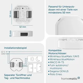 eQ-3 Homematic IP Universal Motorschloss Controller