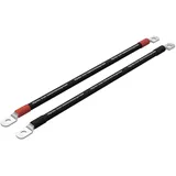 Offgridtec 1m Batteriekabel 35mm2 Beidseitig M10 Ösen,