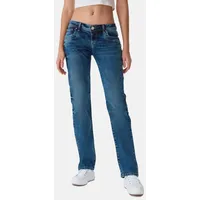 LTB Damen Jeans Valentine Straight Fit Straight Fit Blau