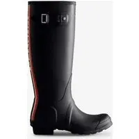 Hunter Original Tall Backprint Frauenstiefel Schwarz - 38