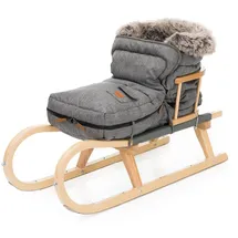 fillikid Schlittensack Exklusiv in Grau | Gr.: onesize