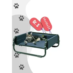 Maelson Soft Bed faltbares Hundebett - Farbe: Anthrazit, Größe: M (71x71)