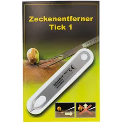 Zeckenentferner Tick 1 Edelstahl