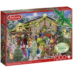 Jumbo Spiele Puzzle Daniela Pirola Die Weihnachtsbaumfarm Puzzle, 1000 Puzzleteile bunt