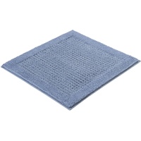 Kleine Wolke Badteppich Net, 60x60 cm, Stahlblau