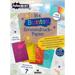 16 x buntes Sonnendruck-Papier - PhänoMint