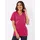 Sieh an! Freizeitshirt in pink-bedruckt | Gr.: 52