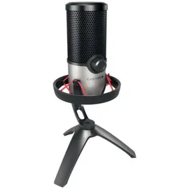 Cherry UM 6.0 ADVANCED USB-Mikrofon für Streaming und Office mit Shock Mount