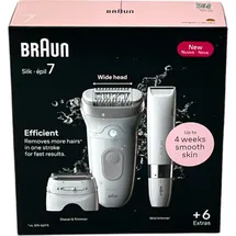Braun Silk-épil 7 7-441 Silber/Weiß
