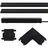 Brilliant 30070/76 Click&Shine Schienen-Basissystem Schwarz