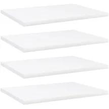 vidaXL Bücherregal 40 x 30 x 1,5 cm Weiß