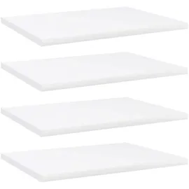 vidaXL Bücherregal 40 x 30 x 1,5 cm Weiß