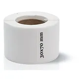 Thermodruckpapier für Thermodrucker, Barcode-Sticker/Etiketten/selbstklebende Thermotypen, 5 Rollen(30x70x100)