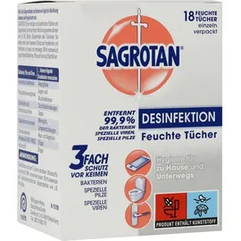 Sagrotan Desinfektionstücher 18 St.