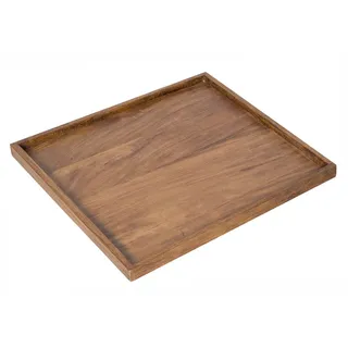 Riess-Ambiente Tablett MAKASSAR 50cm Sheesham stone finish Servierbrett