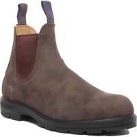 Blundstone 584 Wasserabweisender Chelseastiefel aus Leder für Frauen Rost – 3,5 UK - 36,5 EU - 6,5 US / Braun - Braun - 36,5