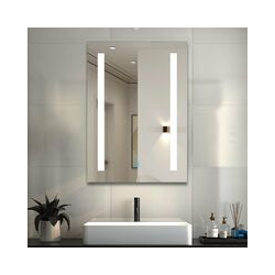 Alasta Specchio Atlanta Illuminazione da Bagno Specchio Controluce LED 140x80cm A++ Specchio da Parete Molte Dimensioni Bianco Freddo
