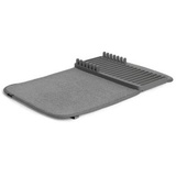 Umbra Abtropfgestell mit Mikrofaser-Abtropfmatte Udry MINI 50 x 33 cm anthrazit