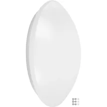 LEDVANCE Außenwandleuchte Kunststoff, Metall, Stahl 400 x 120 mm inkl. Bewegungsmelder weiß