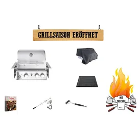 All'Grill Top Line Build-In mit Air System Chef S edelstahl