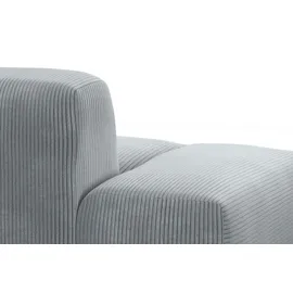 TRENDMANUFAKTUR Ecksofa TRENDMANUFAKTUR "Braga, mit hochwertigem Kaltschaum, L-Form, in Cord erhältlich", grau, B:275cm H:72cm T:160cm, 88% Polyester, 12% Polyacryl, Sofas, Ecksofa, modernes Sofa, Couch mit hohem Sitzkomfort, 275/72/160 cm (B/H/T)