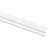 GARDINIA Aluminium-Vorhangschiene 1-läufig 150 cm weiß