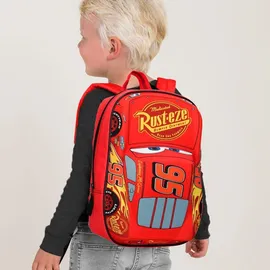 Vadobag Disney 760-8462 Piston Cup Champion Cars Lightning McQueen 3D Effekt Rucksack 31 cm