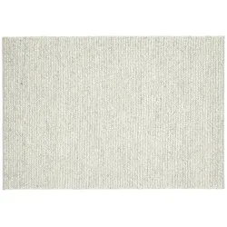 Handgewebter Naturteppich  Ruhpolding , beige , Wolle , Maße (cm): B: 200 H: 2