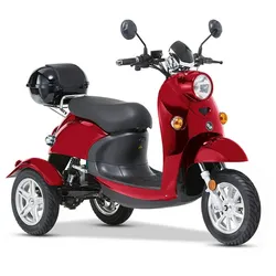 ENEWAY 3-Rad E-Mobil Modena II 25 km/h E-Trike ETrike Elektrofahrzeug Mobilitätsfahrzeug rot