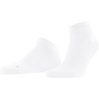 Falke Herren Sneakersocken Sensitive London, Socken, Baumwolle, Logo, einfarbig Weiß 39-42