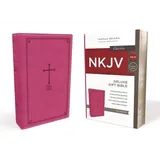 Harper Collins (US) NKJV, Deluxe Gift Bible, Imitation Leather, Pink, Red Letter Edition