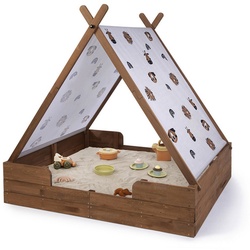 MUDDY BUDDY Sandkasten »Safari Seeker«, Ab 3 Jahren, Zypressenholz - braun