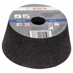 Schleiftopf, konisch-Metall/Guss 90mm, 110mm, 55mm, 16 (1608600231)