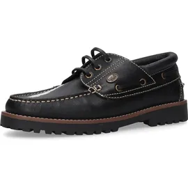 Dockers by Gerli Herren Bootsschuhe, Männer Bootsschuhe,Mokassins,Sommerschuhe,Boat-Shoes,sportlich,Segelschuhe,docksider,schwarz,41 EU - 41